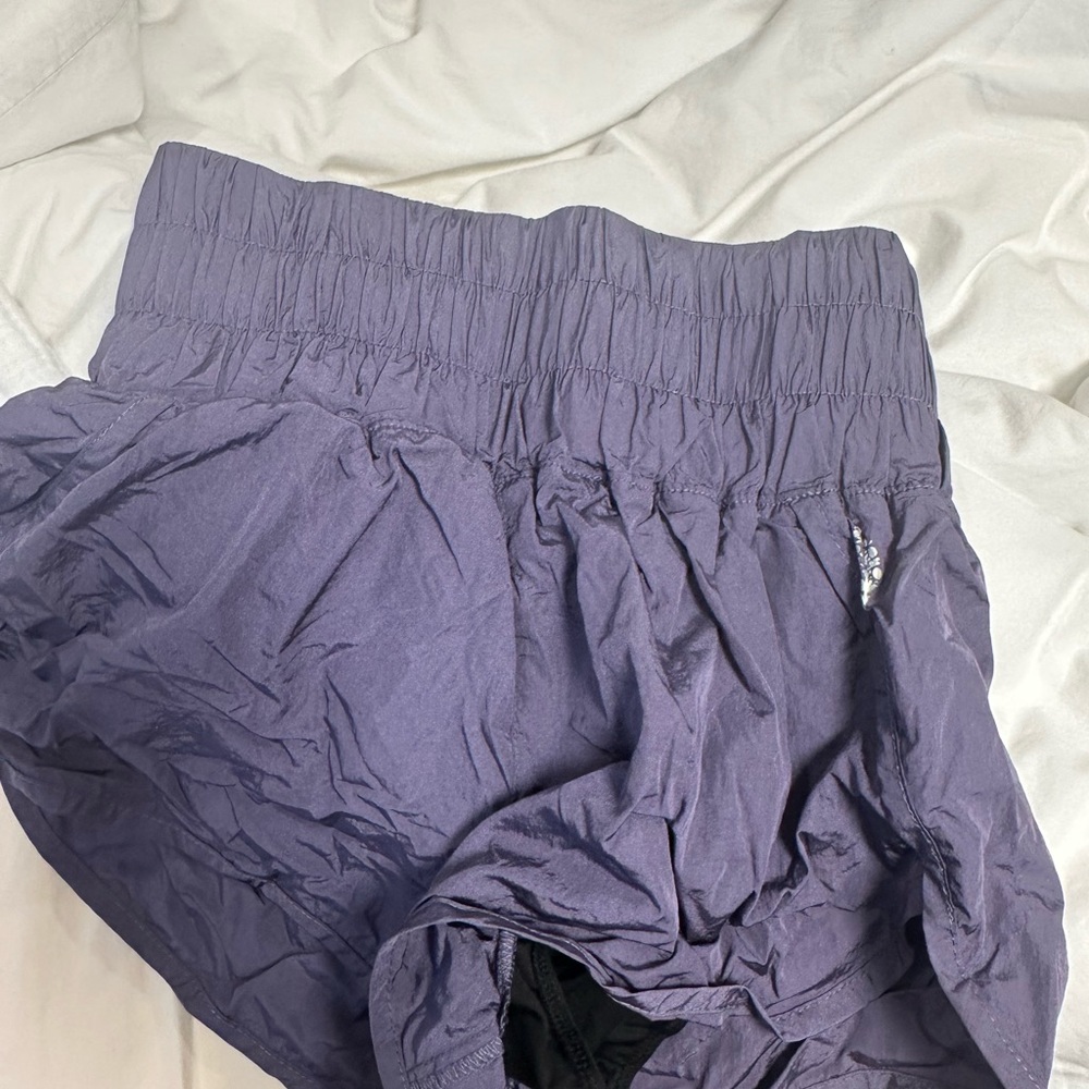 high waisted free people movement workout shorts size xs